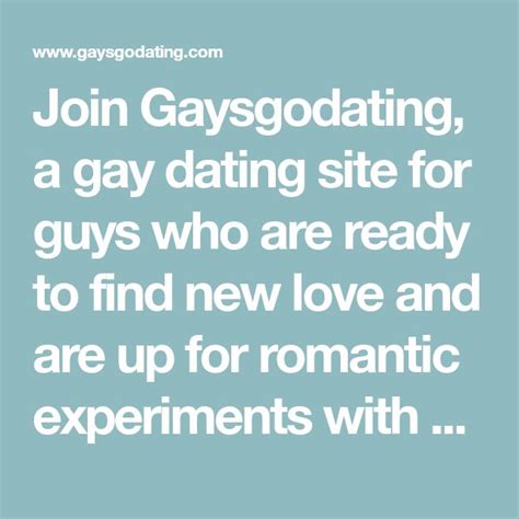 gaysgodating|Join GaysGoDating.com to meet flirty gay seniors online dating